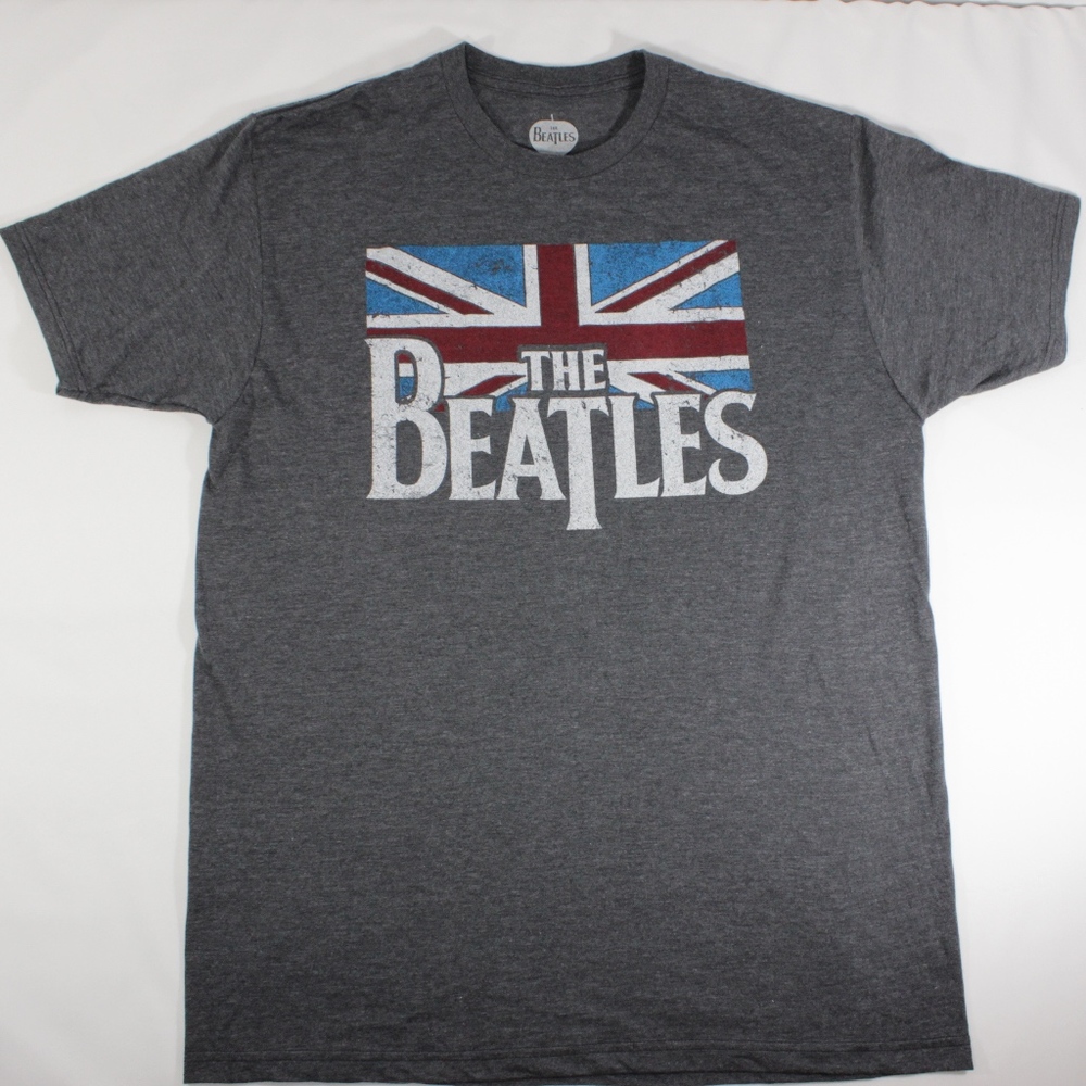 The Beatles Heather Grey T-Shirt Size L Men's